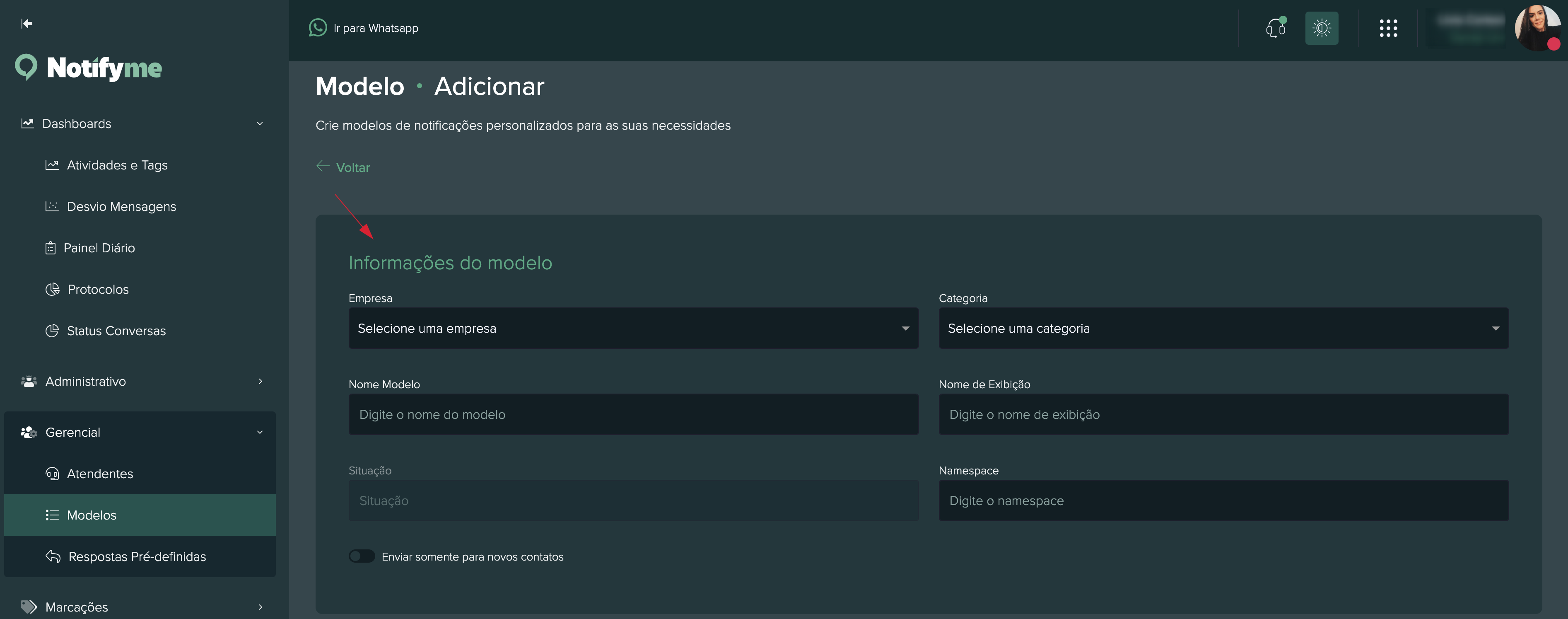 imagem info modelo